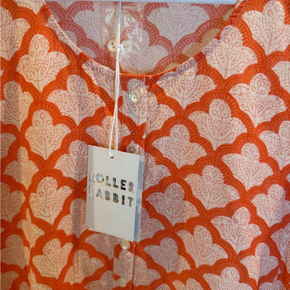 NWT Roller Rabbit Jemima Pattern Coverup - Picture 3 of 5